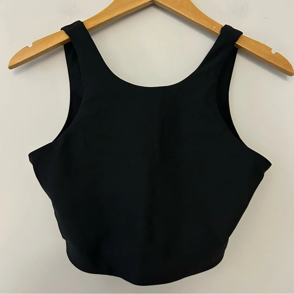 Outdoor Voices Venus Crop Top Black